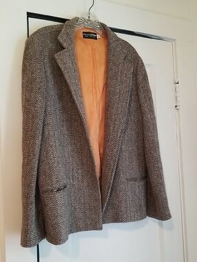 Pierre Cardin Wool Tweed Blazer